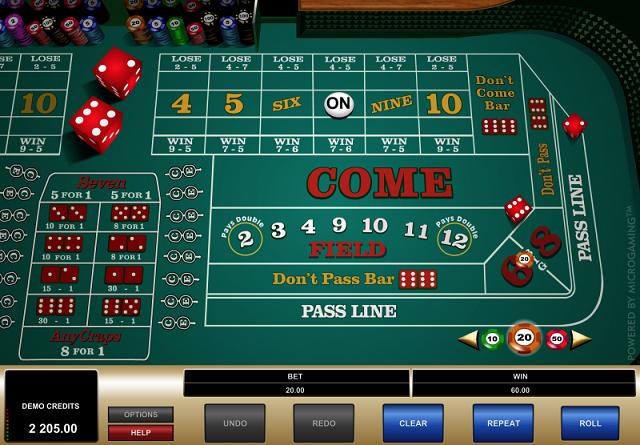 online craps